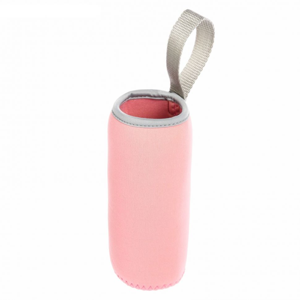 Термосумка для бутылочки до 240 мл, цвет розовый фото 1
